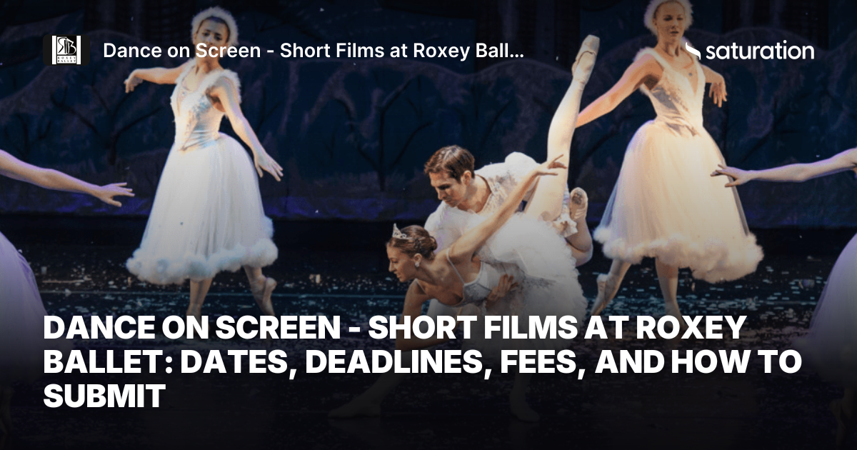 Dance on Screen - Short Films at Roxey Ballet share card
