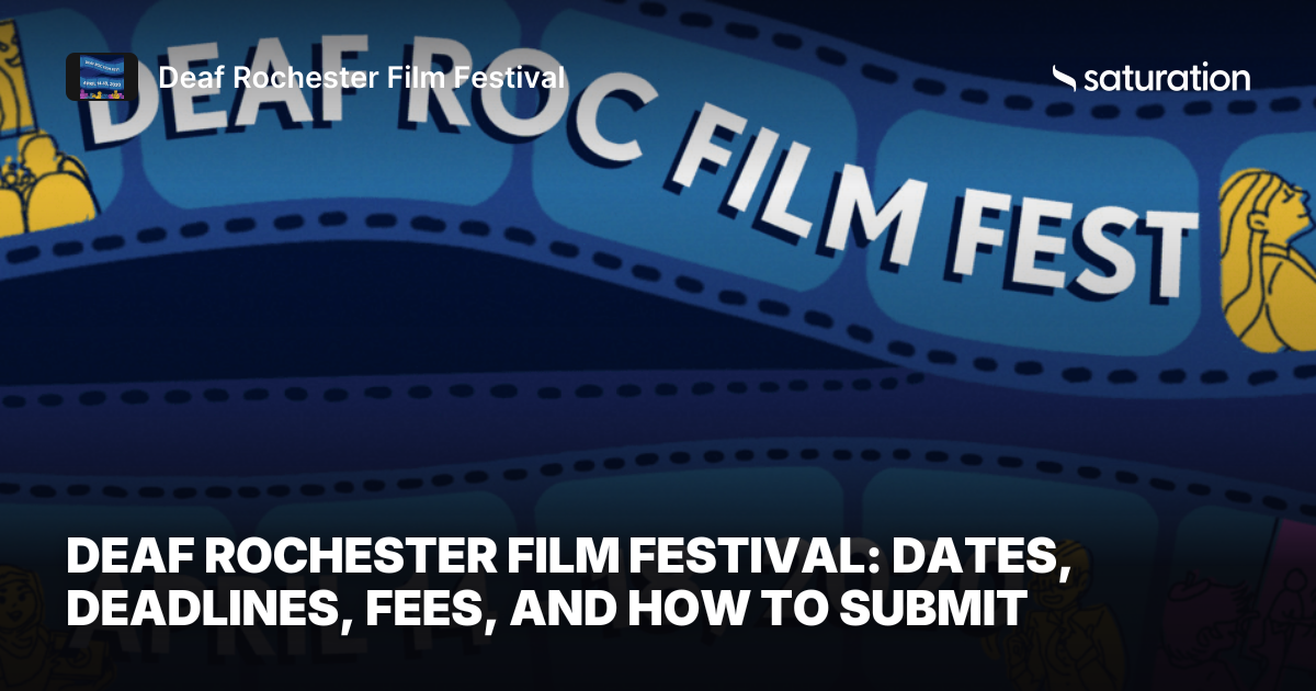 Deaf Rochester Film Festival share card