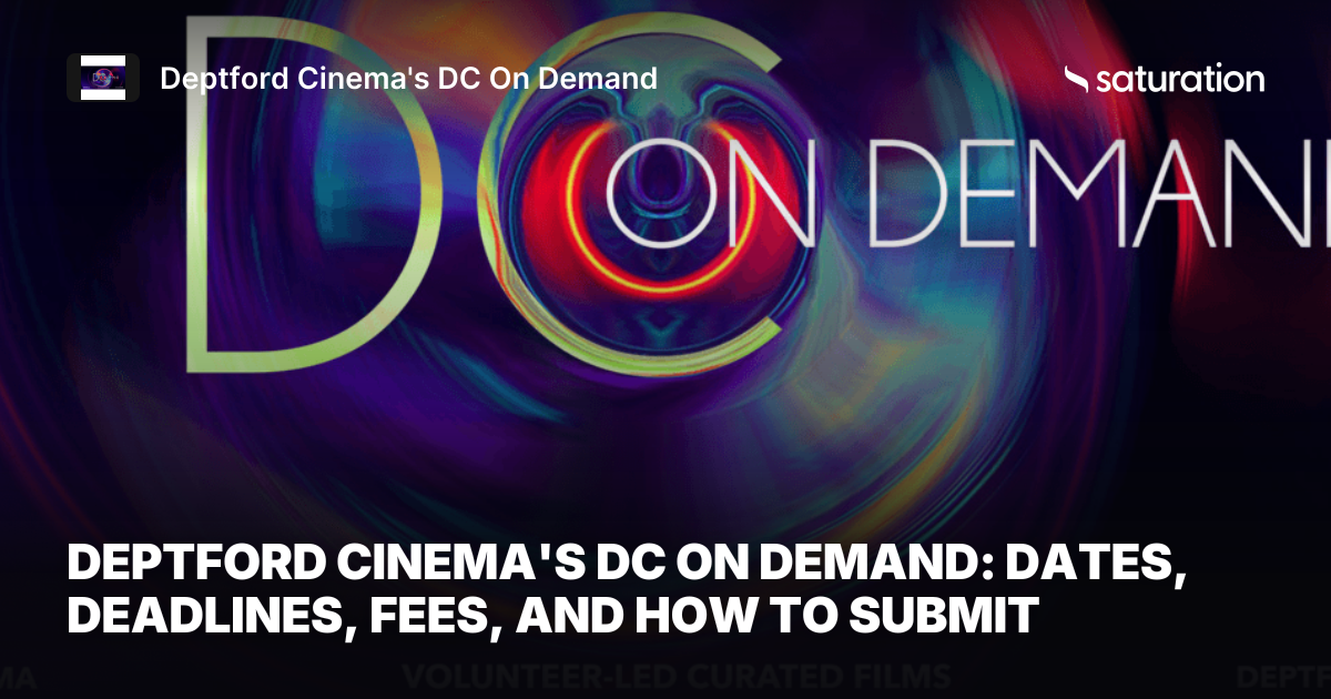 Deptford Cinema's DC On Demand share card