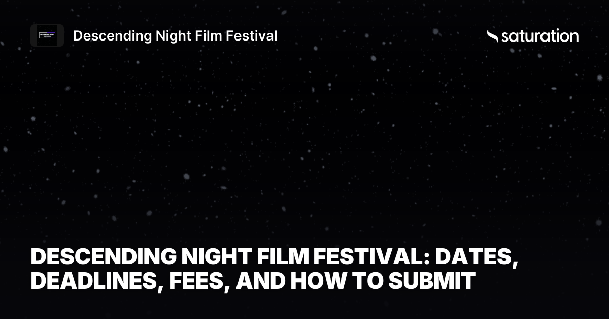 Descending Night Film Festival share card