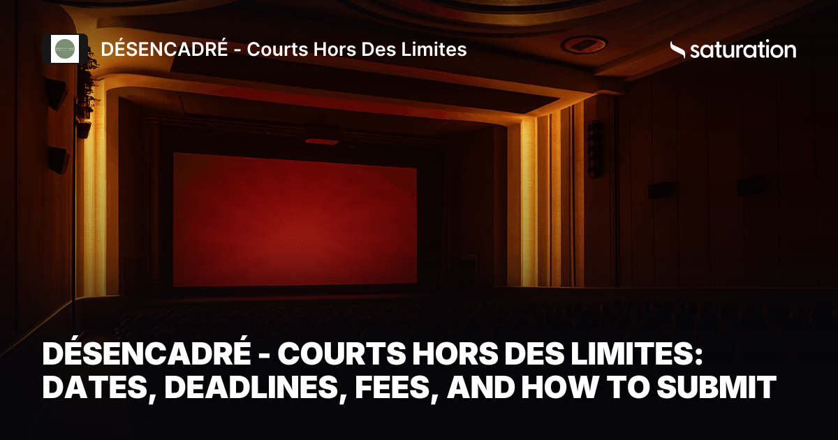 DÉSENCADRÉ - Courts Hors Des Limites share card