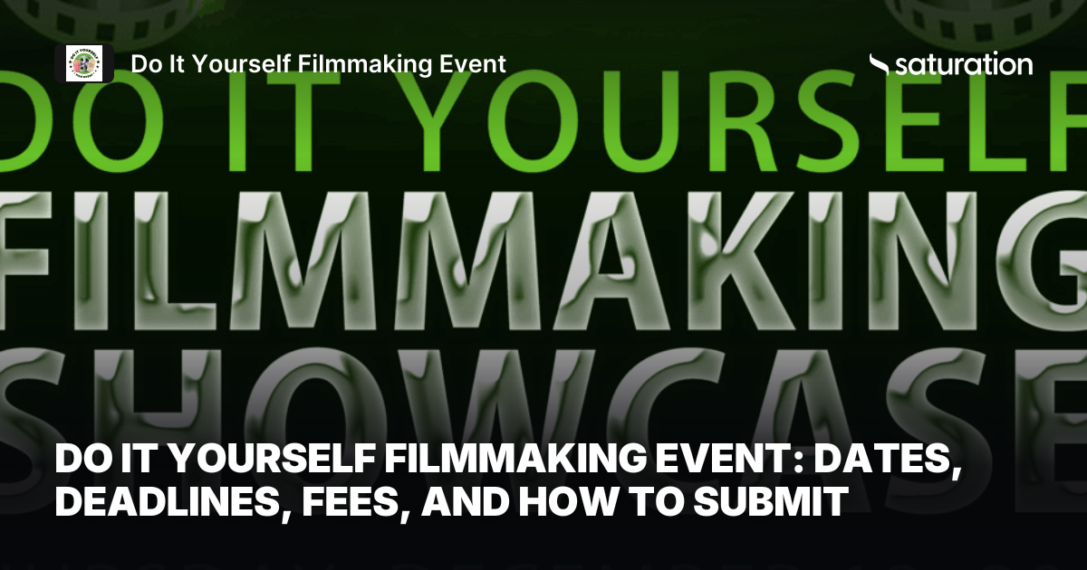 Do It Yourself Filmmaking Event share card