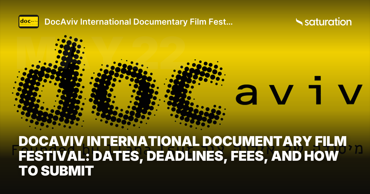 DocAviv International Documentary Film Festival share card