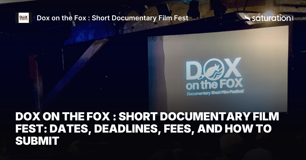 Dox on the Fox : Short Documentary Film Fest share card