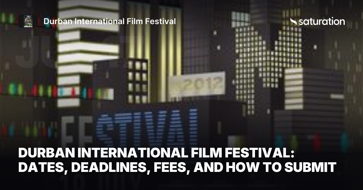 Durban International Film Festival share card