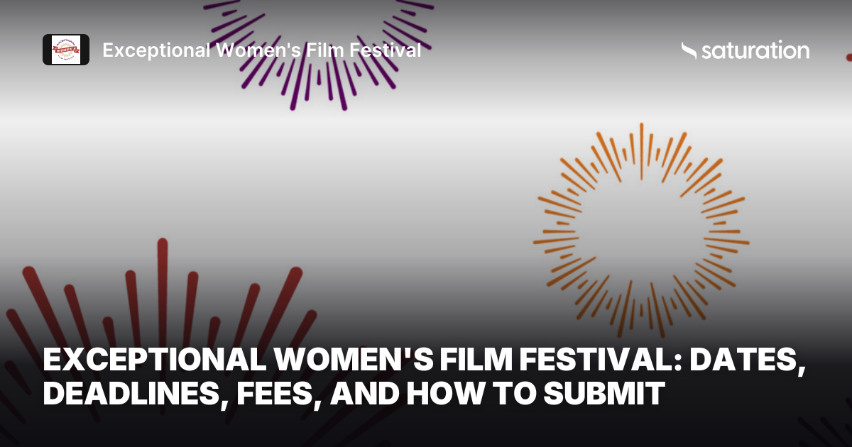 Exceptional Women's Film Festival share card