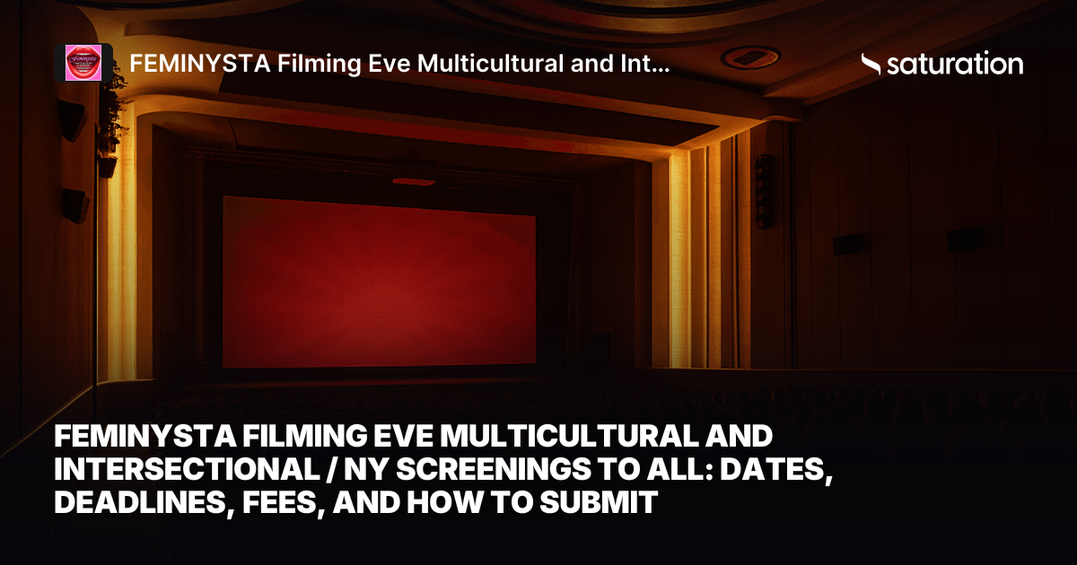 FEMINYSTA Filming Eve Multicultural and Intersectional / NY Screenings To All share card