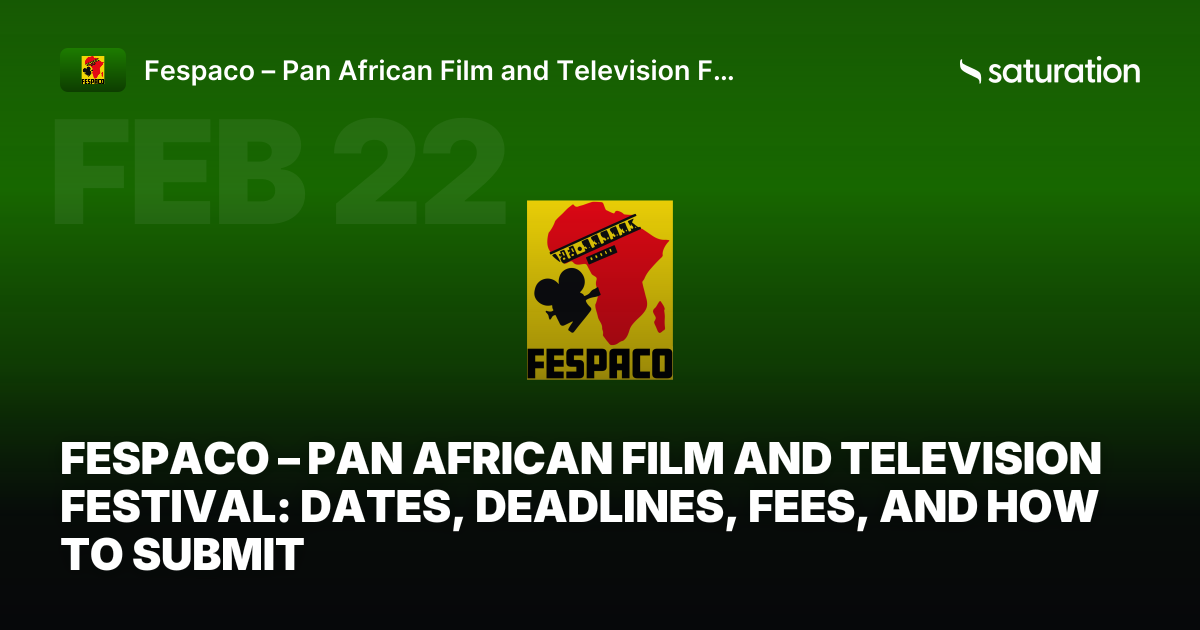 Fespaco – Pan African Film and Television Festival share card