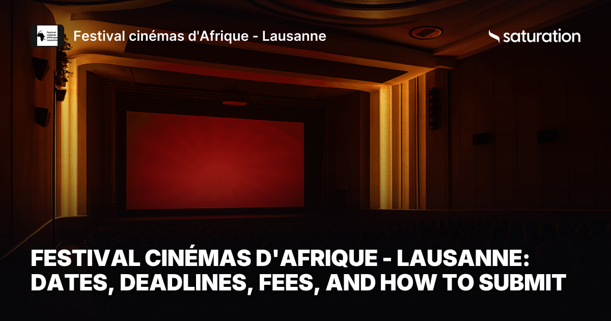 Festival cinémas d'Afrique - Lausanne share card