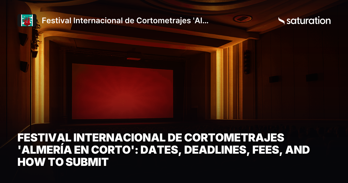 Festival Internacional de Cortometrajes 'Almería en Corto' share card