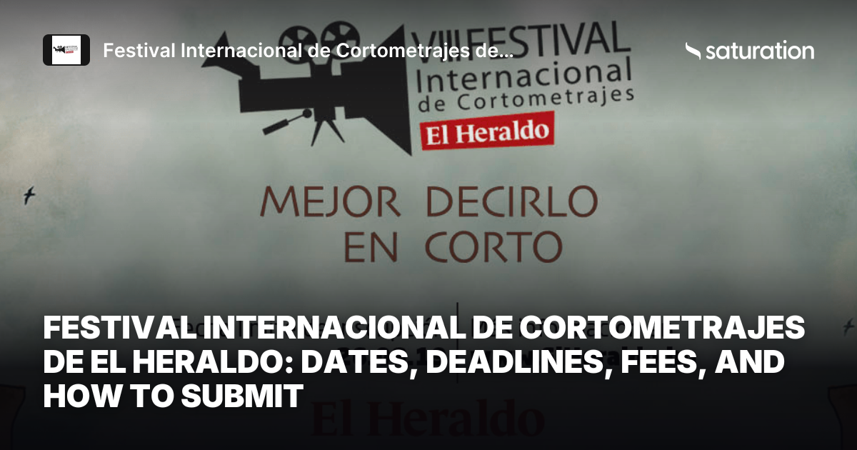 Festival Internacional de Cortometrajes de EL HERALDO share card