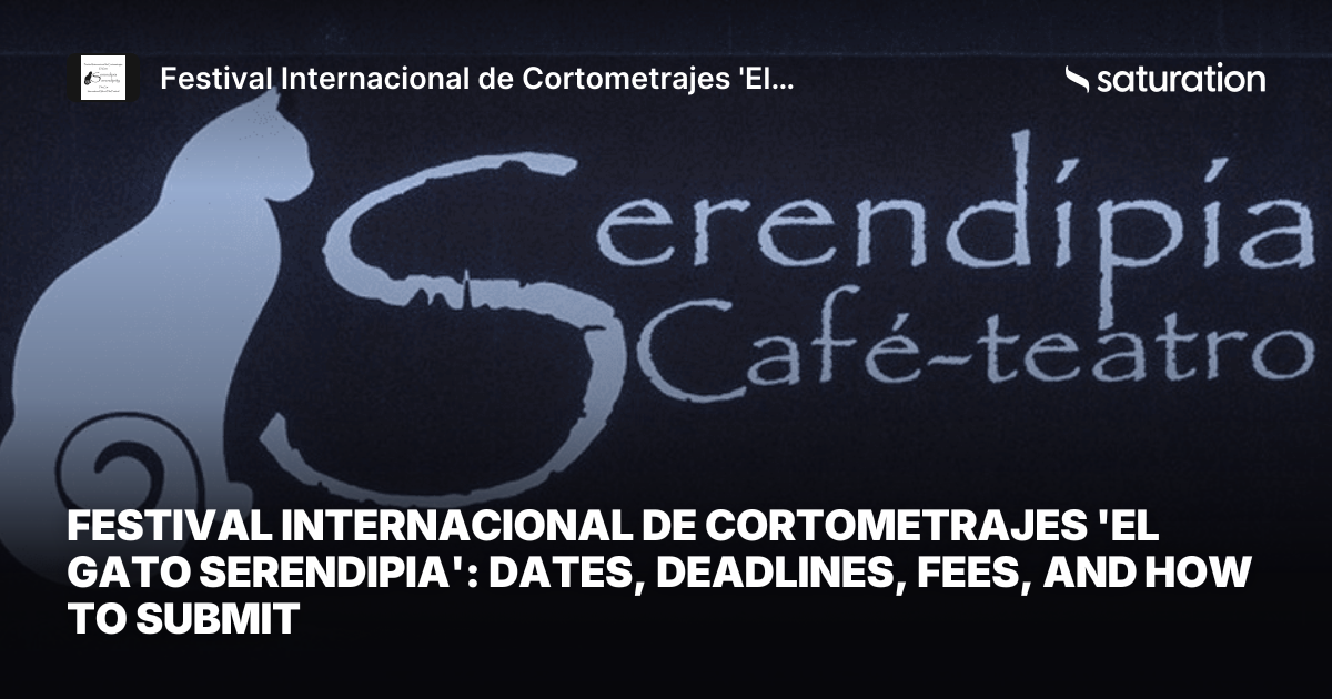 Festival Internacional de Cortometrajes 'El Gato Serendipia' share card
