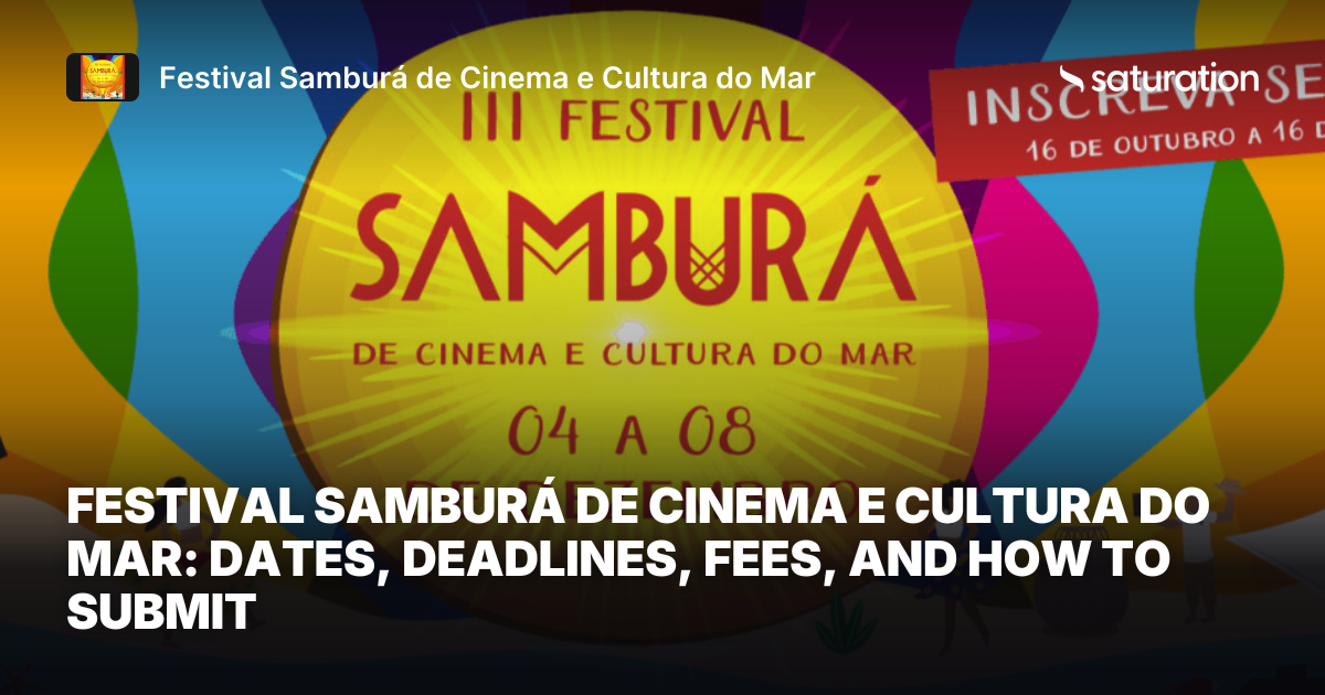 Festival Samburá de Cinema e Cultura do Mar share card