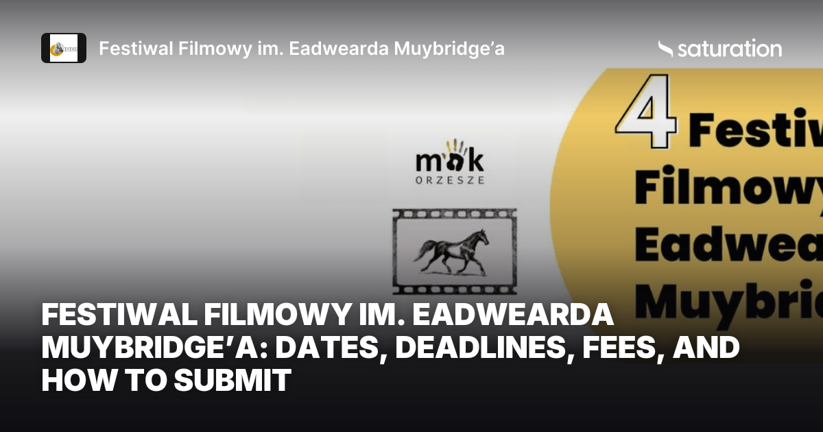 Festiwal Filmowy im. Eadwearda Muybridge’a share card