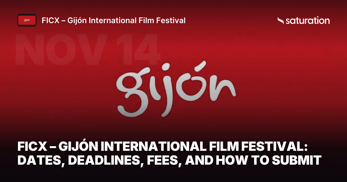 FICX – Gijón International Film Festival share card