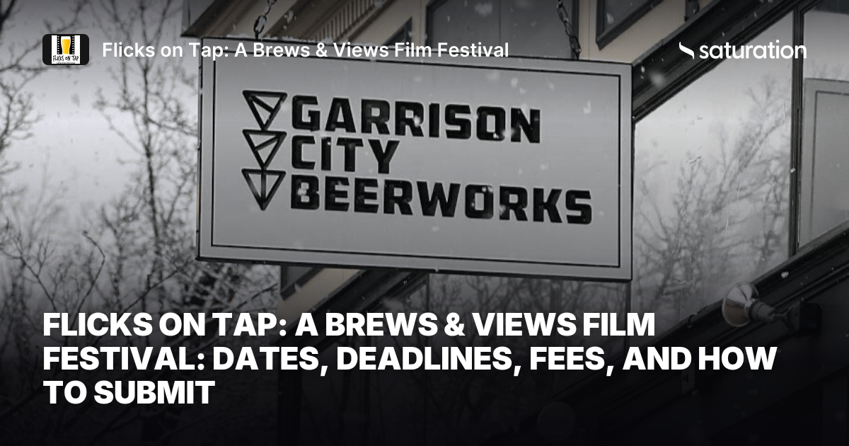 Flicks on Tap: A Brews & Views Film Festival share card