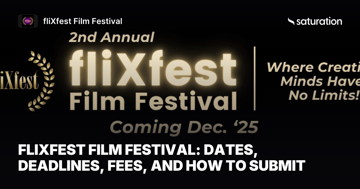 fliXfest Film Festival share card