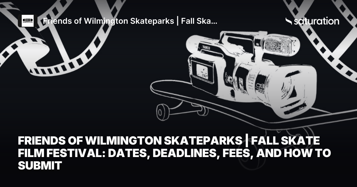 Friends of Wilmington Skateparks | Fall Skate Film Festival share card