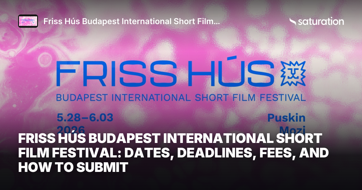 Friss Hús Budapest International Short Film Festival share card
