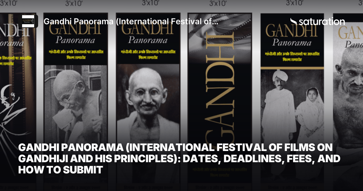 Gandhi Panorama (International Festival of Films on Gandhiji and his principles) share card