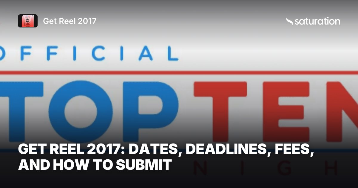 Get Reel 2017 share card