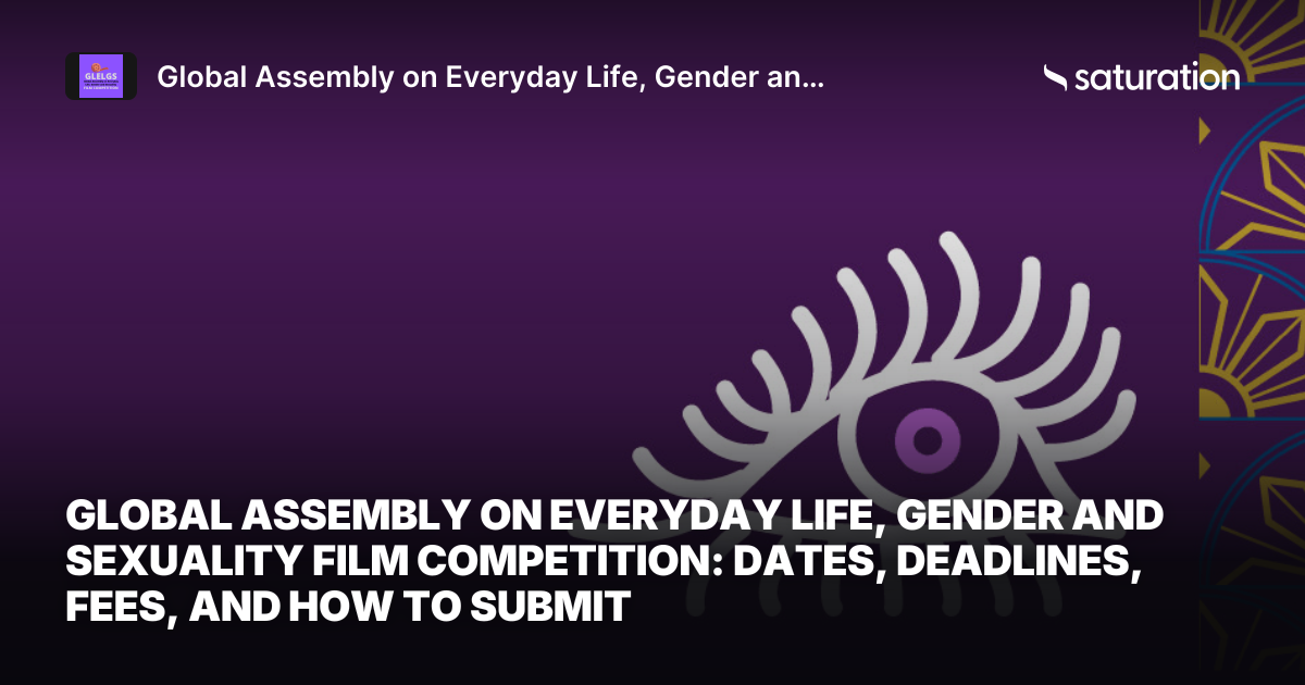 Global Assembly on Everyday Life, Gender and Sexuality Film Competition share card