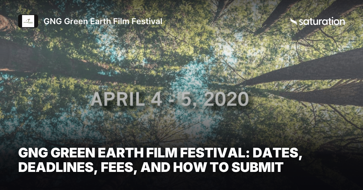 GNG Green Earth Film Festival share card