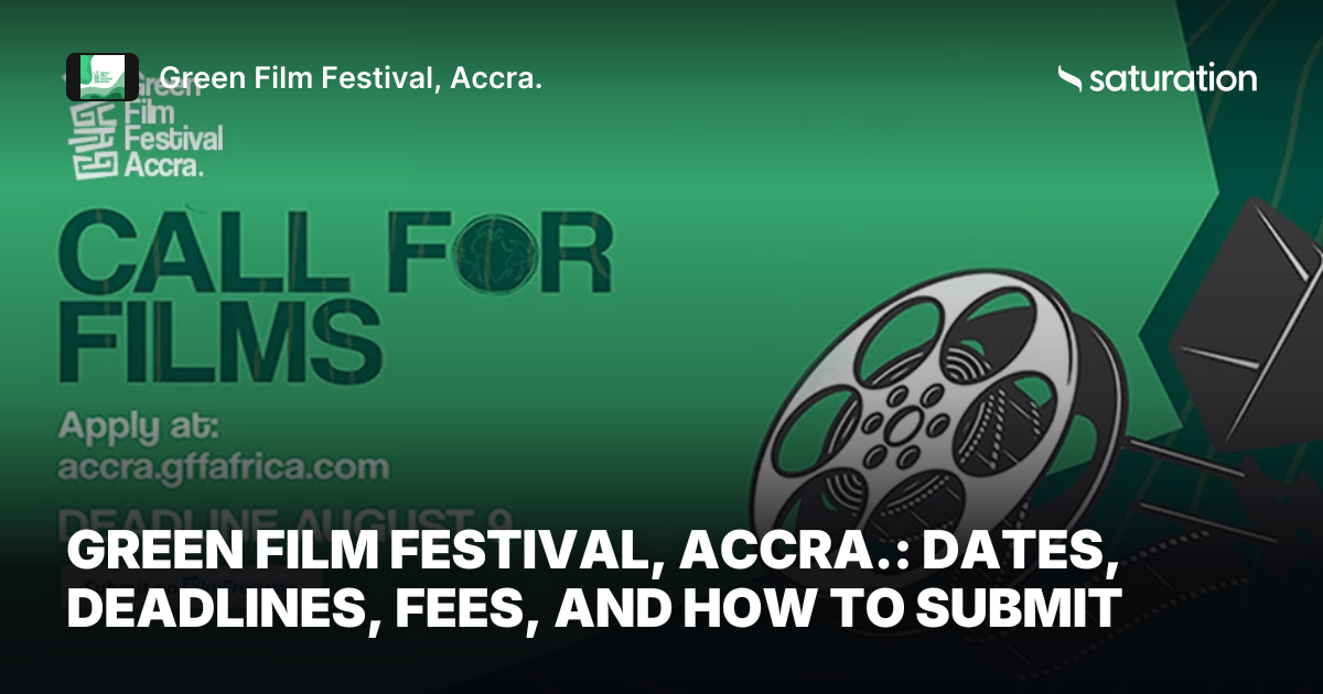 Green Film Festival, Accra. share card