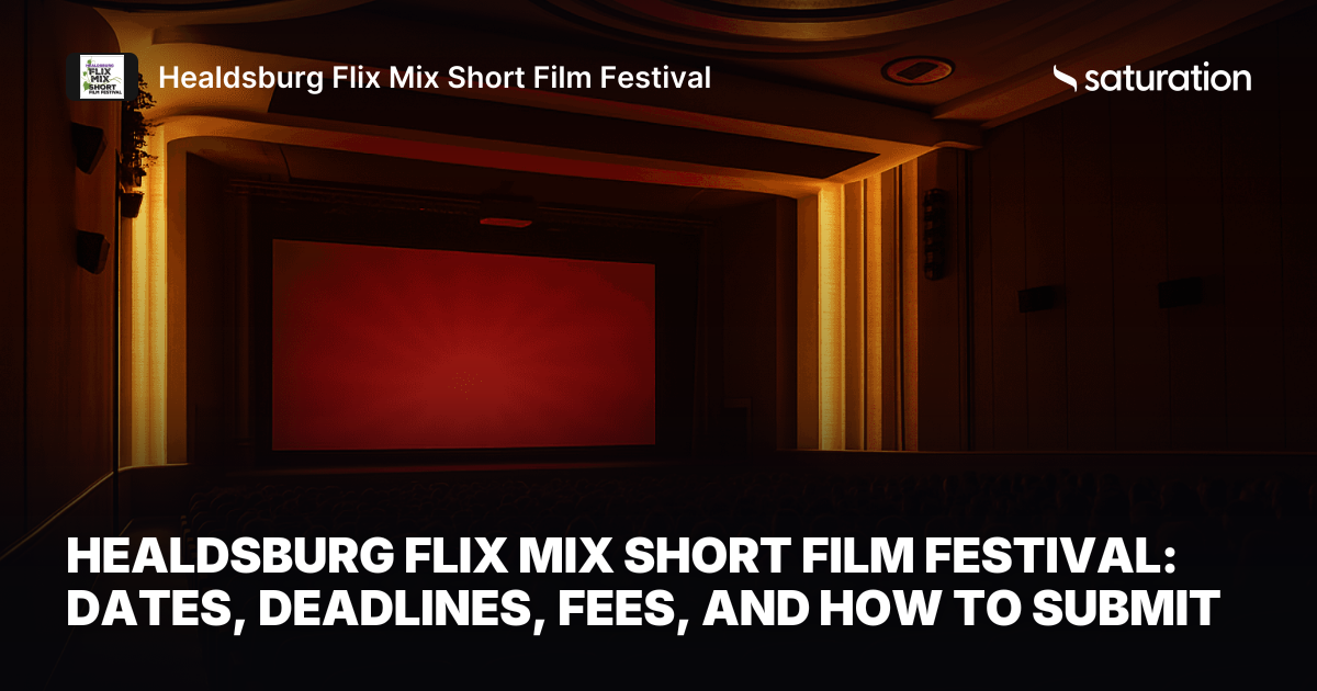 Healdsburg Flix Mix Short Film Festival share card