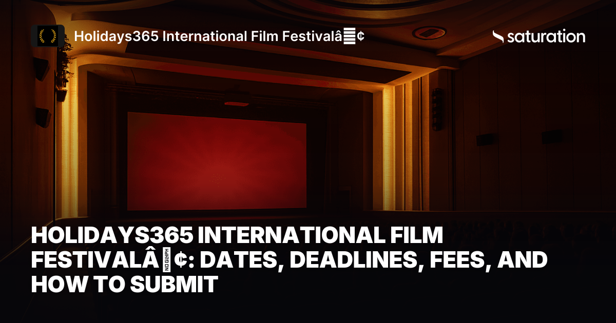Holidays365 International Film Festivalâ¢ share card