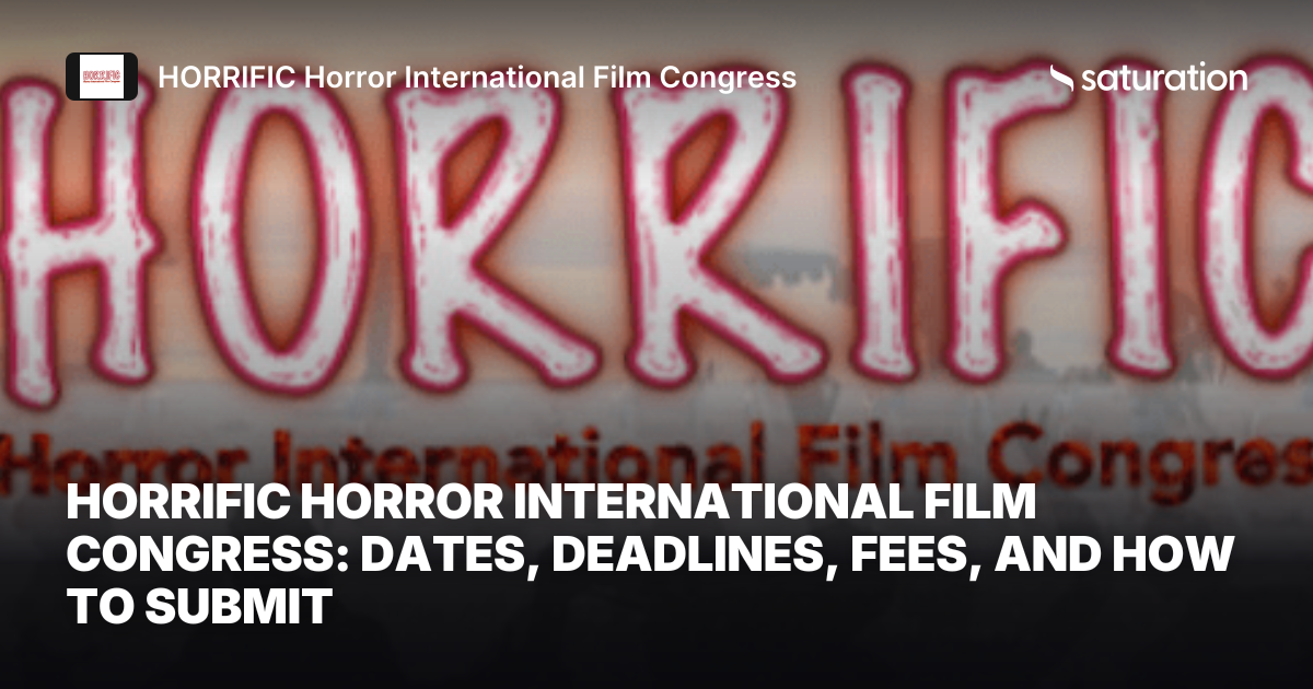 HORRIFIC Horror International Film Congress share card