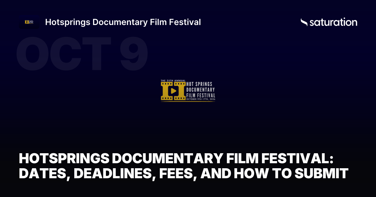 Hotsprings Documentary Film Festival share card