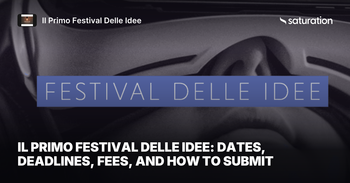 Il Primo Festival Delle Idee share card