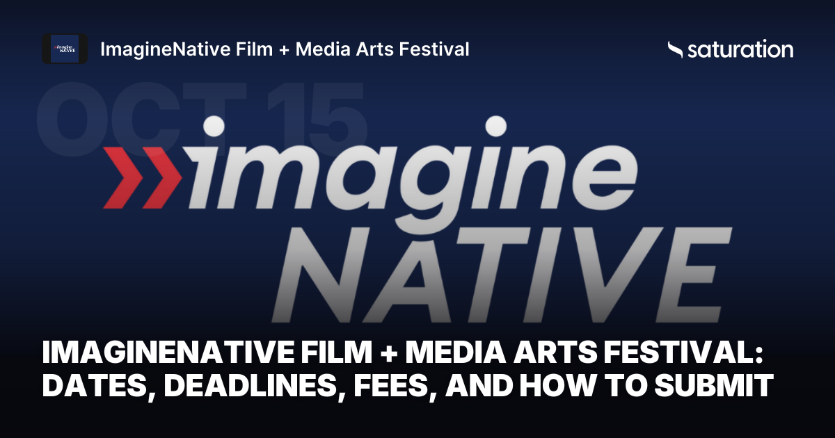 ImagineNative Film + Media Arts Festival share card