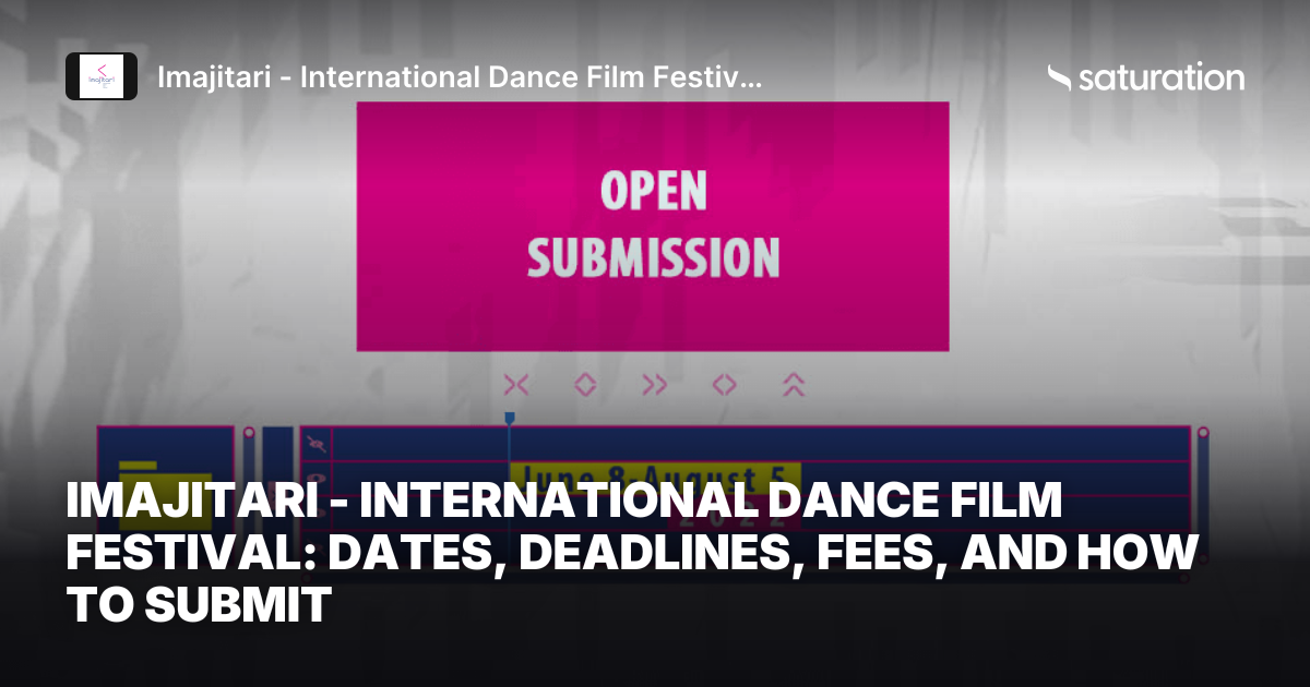 Imajitari - International Dance Film Festival share card