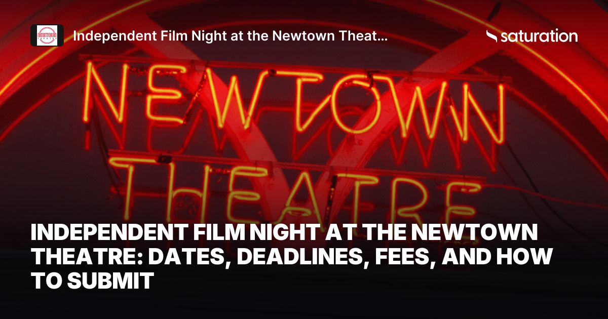 Independent Film Night at the Newtown Theatre share card