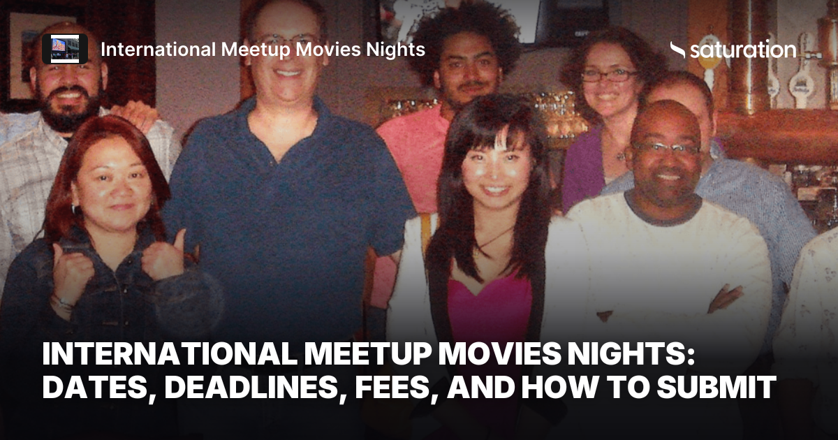 International Meetup Movies Nights share card