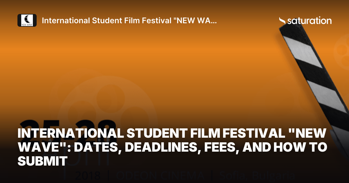 International Student Film Festival "NEW WAVE" share card
