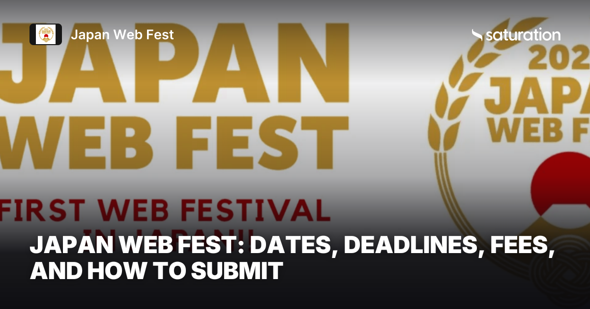 Japan Web Fest share card