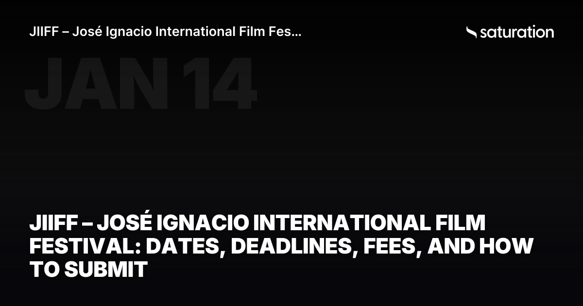 JIIFF – José Ignacio International Film Festival share card