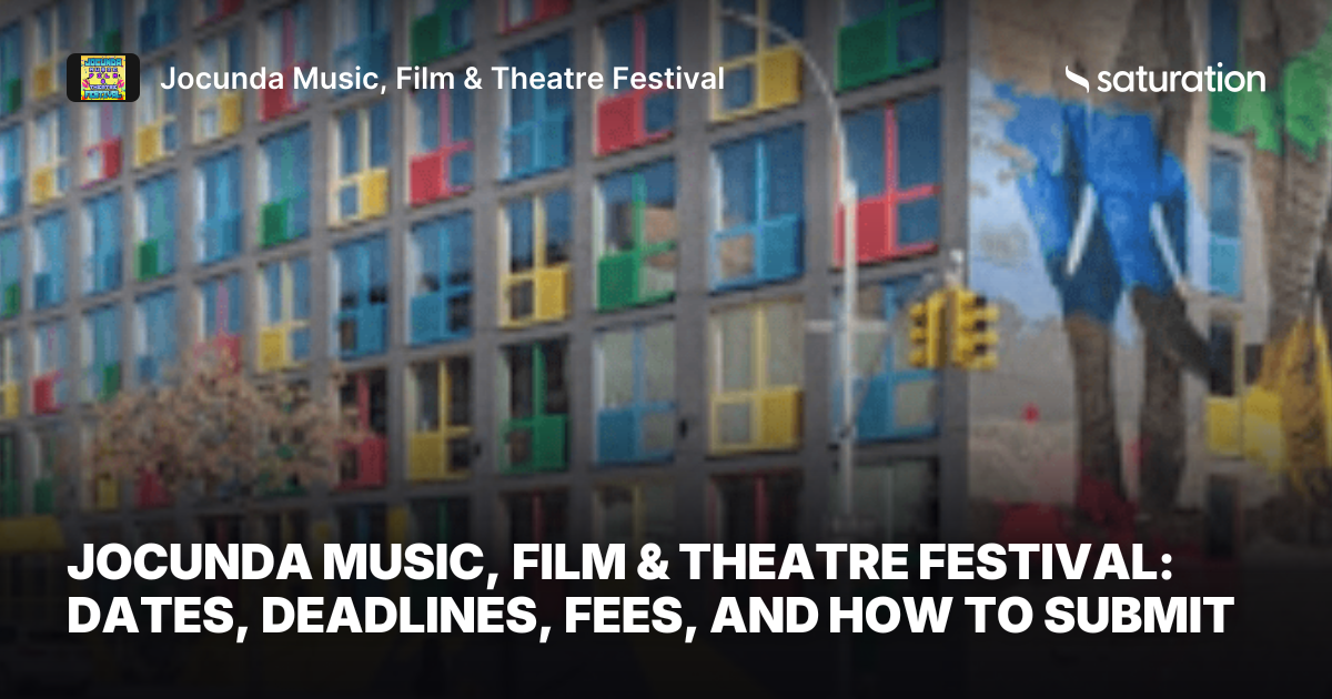 Jocunda Music, Film & Theatre Festival share card