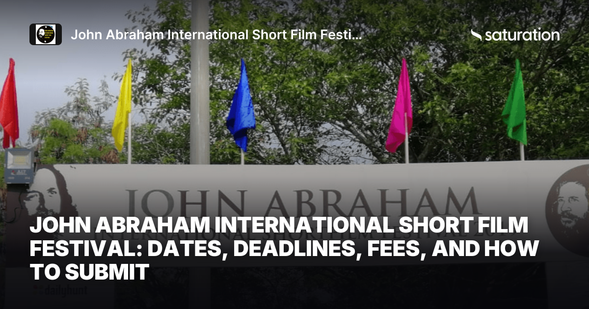 John Abraham International Short Film Festival share card
