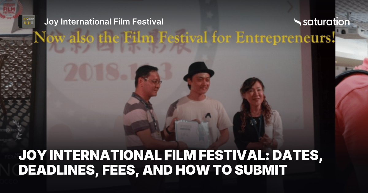 Joy International Film Festival share card