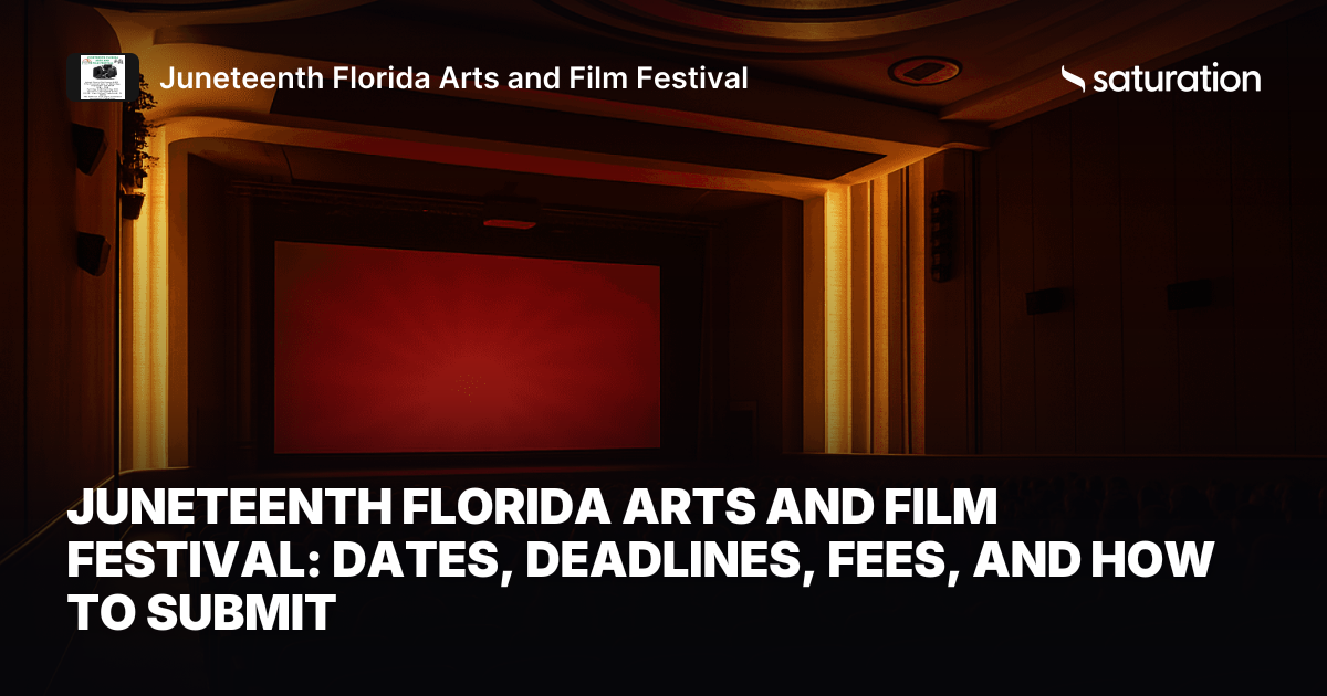 Juneteenth Florida Arts and Film Festival share card
