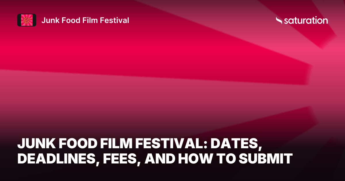 Junk Food Film Festival share card