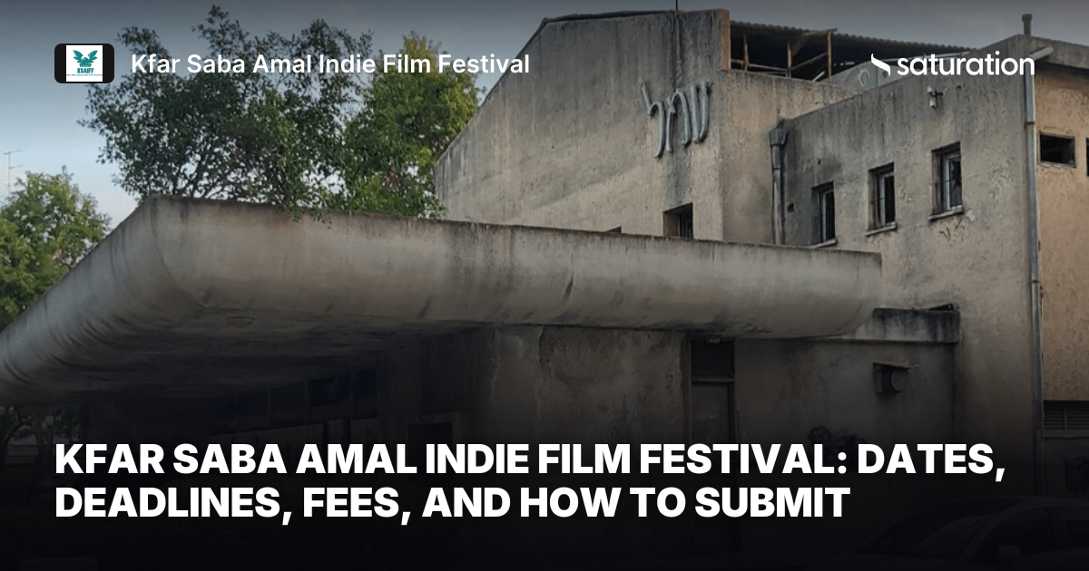Kfar Saba Amal Indie Film Festival share card