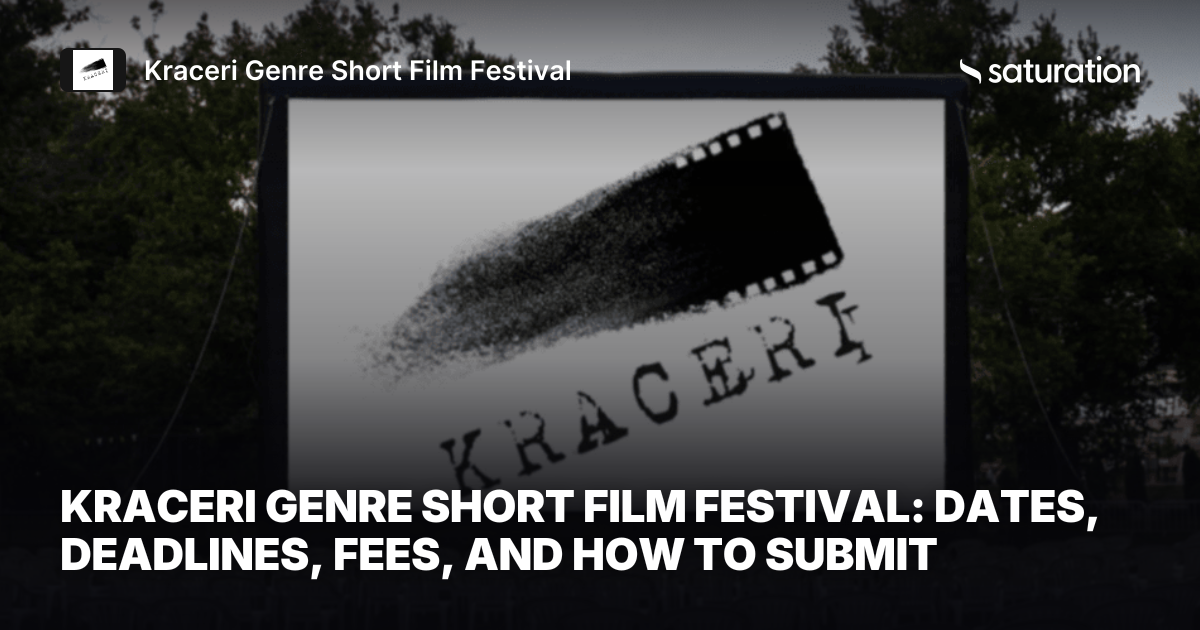 Kraceri Genre Short Film Festival share card