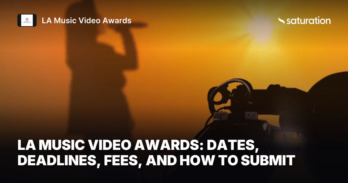 LA Music Video Awards share card