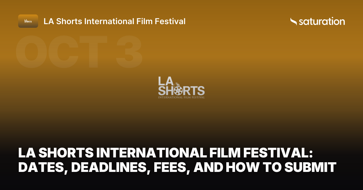 LA Shorts International Film Festival share card