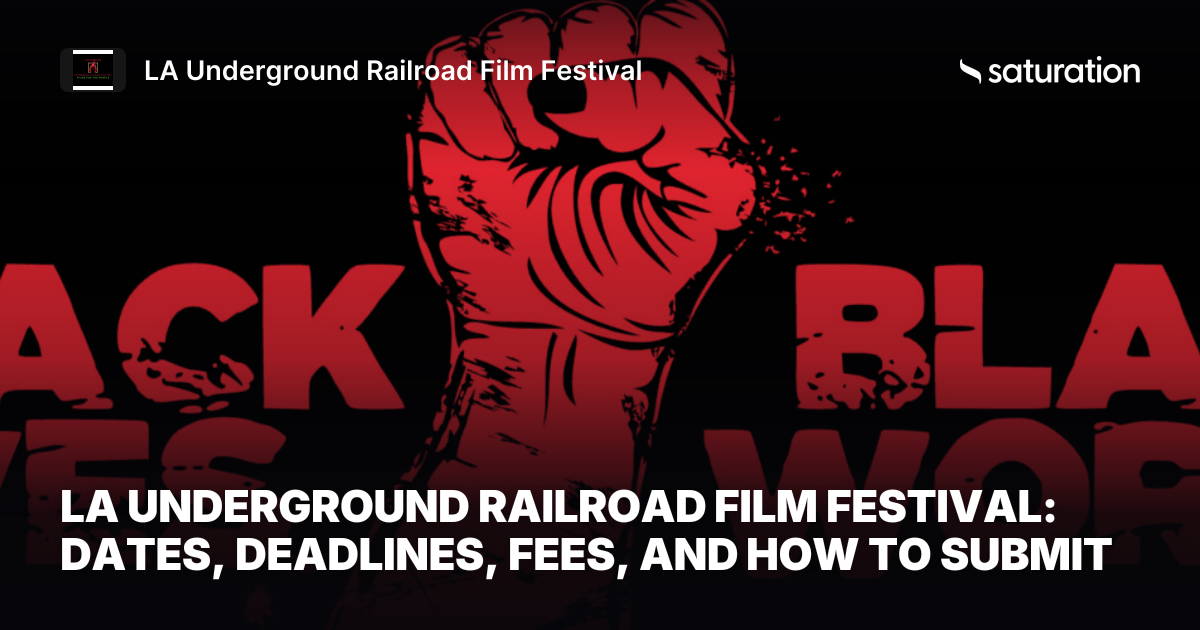 LA Underground Railroad Film Festival share card